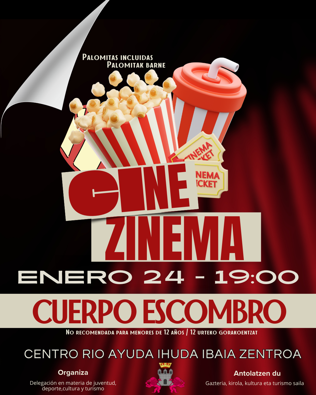 CINE/ZINEMA "CUERPO ESCOMBRO"