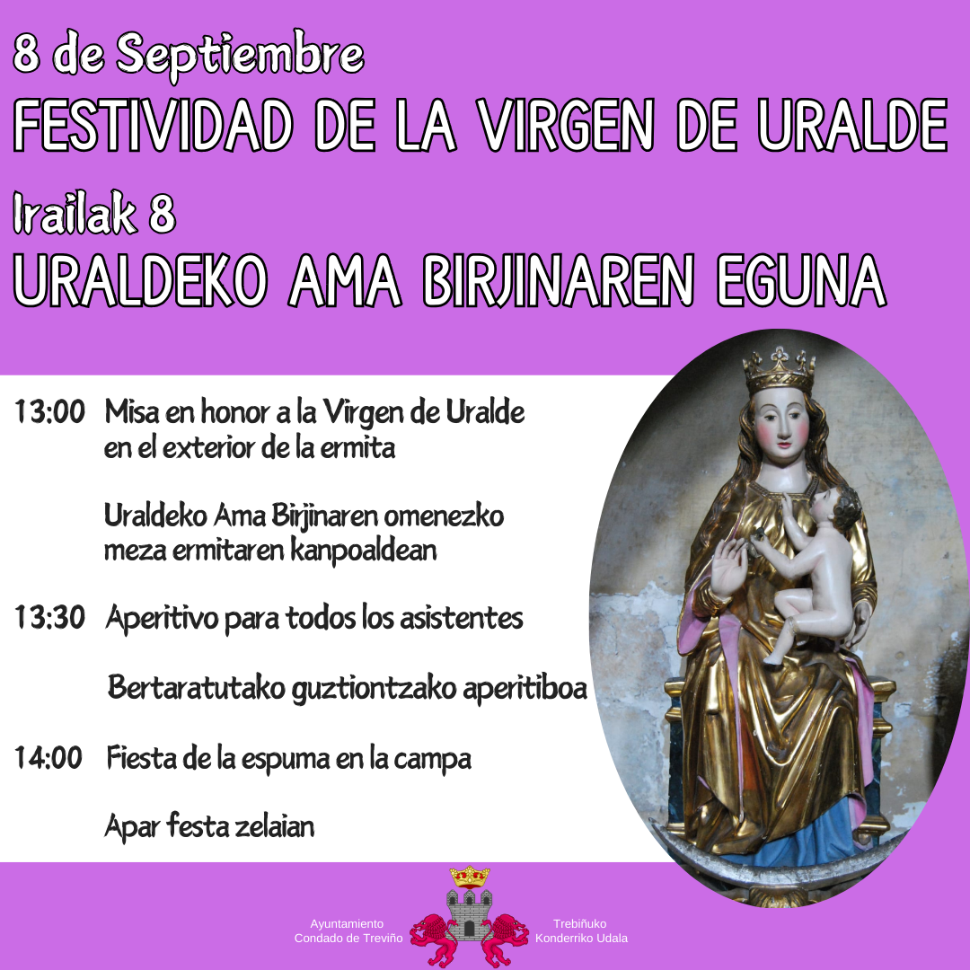 Festividad Virgen de Uralde/ Uraldeko Ama Birjinaren eguna